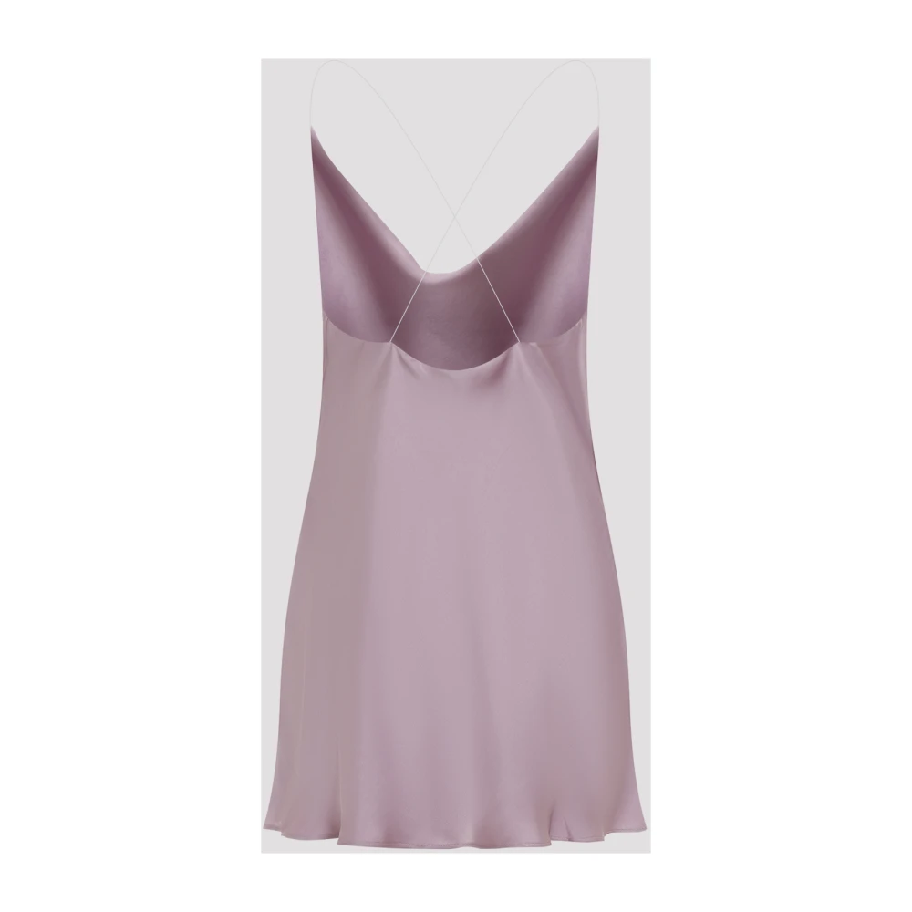 Y Project Mauve Onzichtbare Band Jurk Purple Dames
