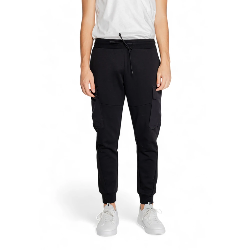 Antony Morato Zwarte Katoen-Polyester Broek Herfst Winter Black Heren