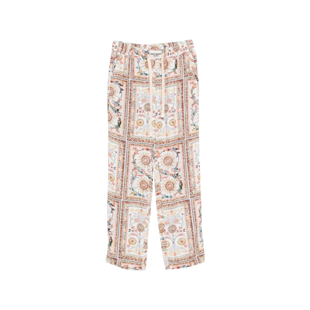 Just Cavalli Men's Multicolor Wide Trousers, Xl, Wide Trousers