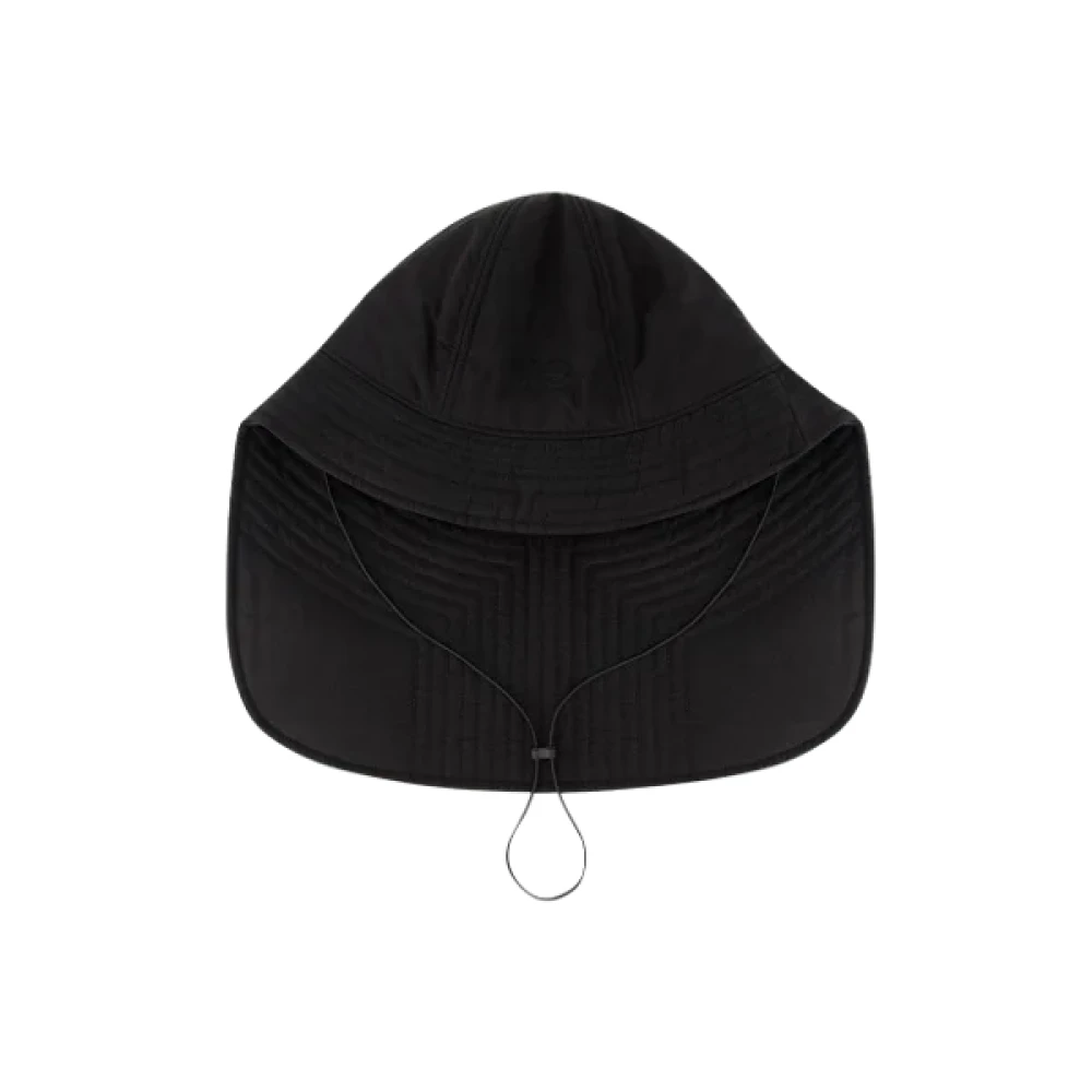 Y-3 Zwarte synthetische bucket hoed Black Dames