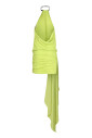 robe-vert-lime-col-halter