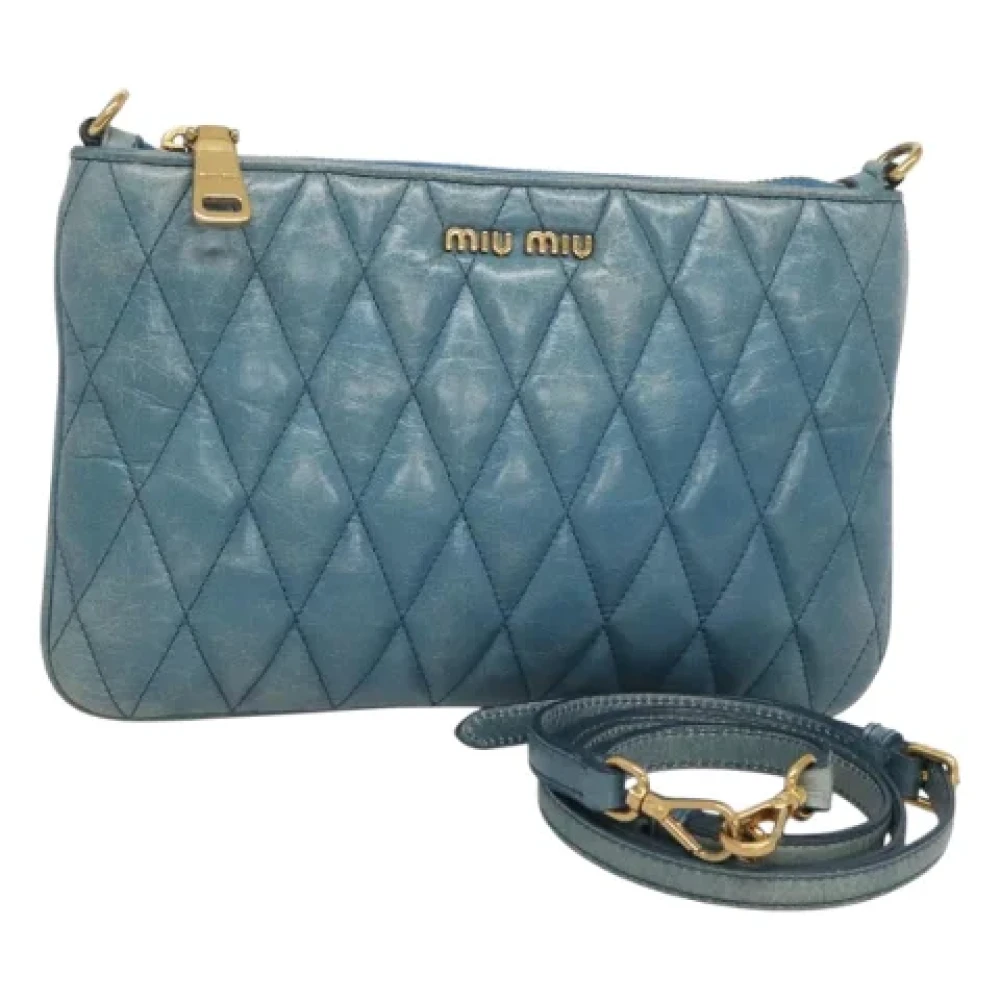 Pre-owned > Pre-owned Bags > Pre-owned Cross Body Bags - - Miu Miu Pre-owned - Modalova