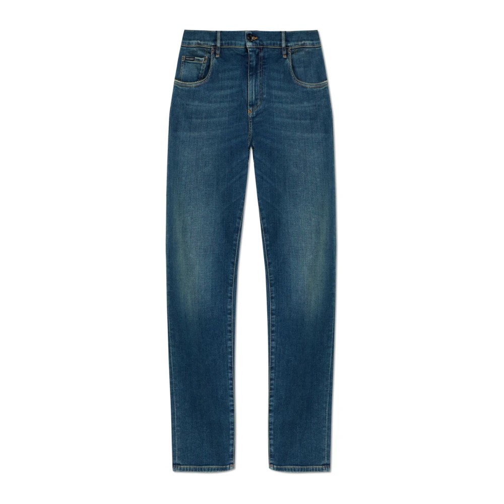 Dolce & Gabbana Uomo Blu - Jeans Slim-Fit - Jeans - M