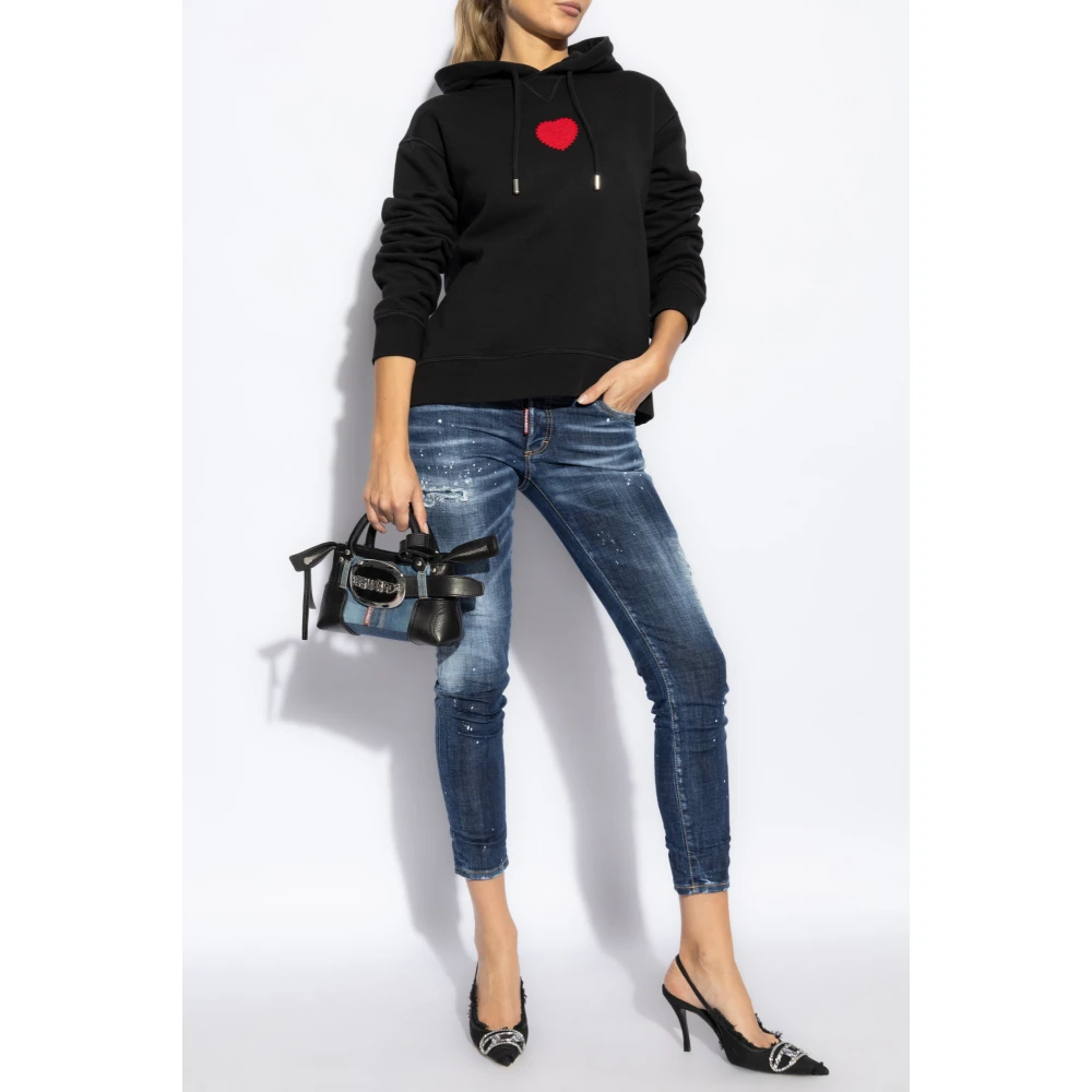 Dsquared2 Hoodie Black Dames