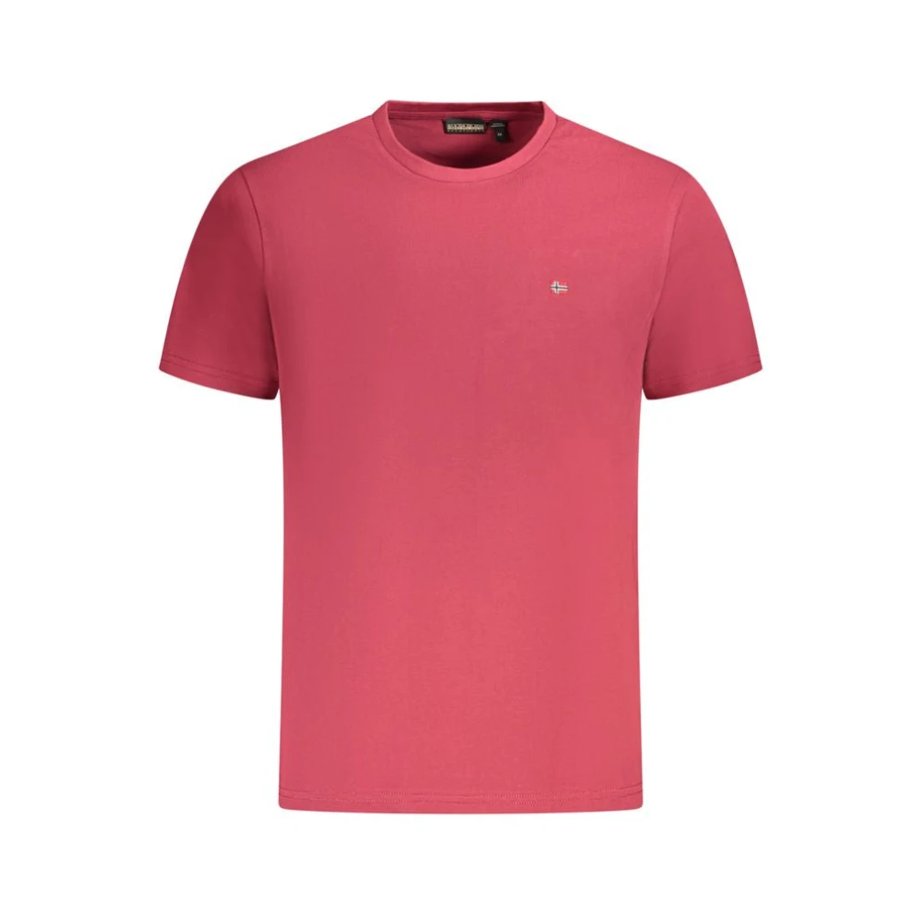 Napapijri - Tops > T-Shirts - Red - Napapijri - Modalova