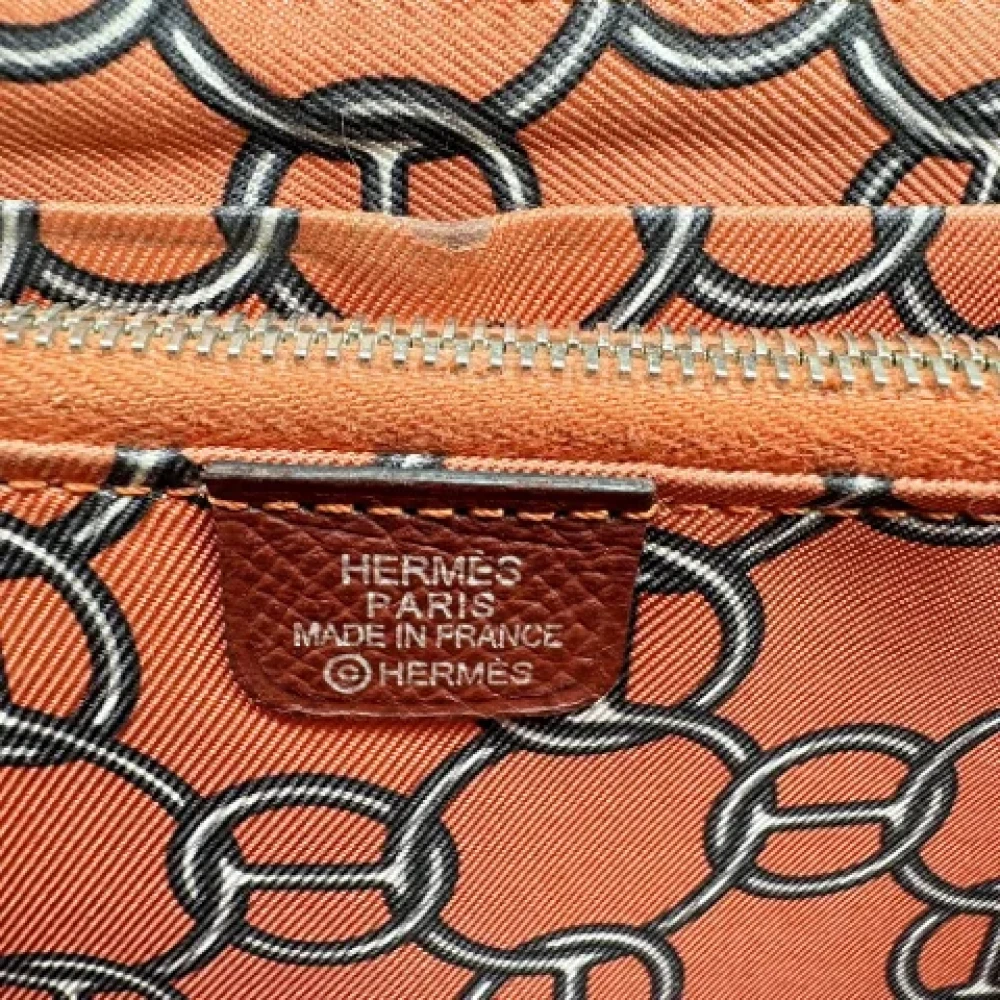 Hermès Vintage Pre-owned Leather wallets Red Dames