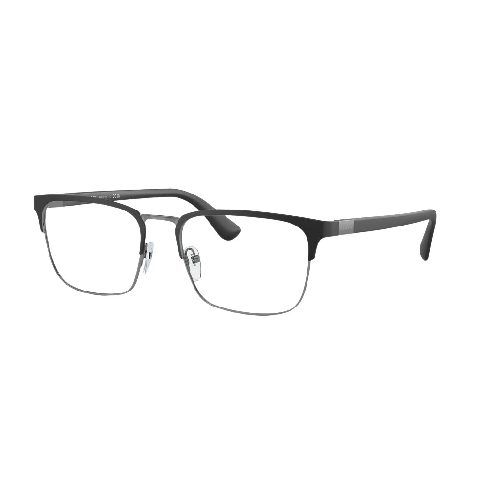 Prada Heritage Eyeglasses - Male - Glasses - Black - 55 Mm - Accessories - Image 6