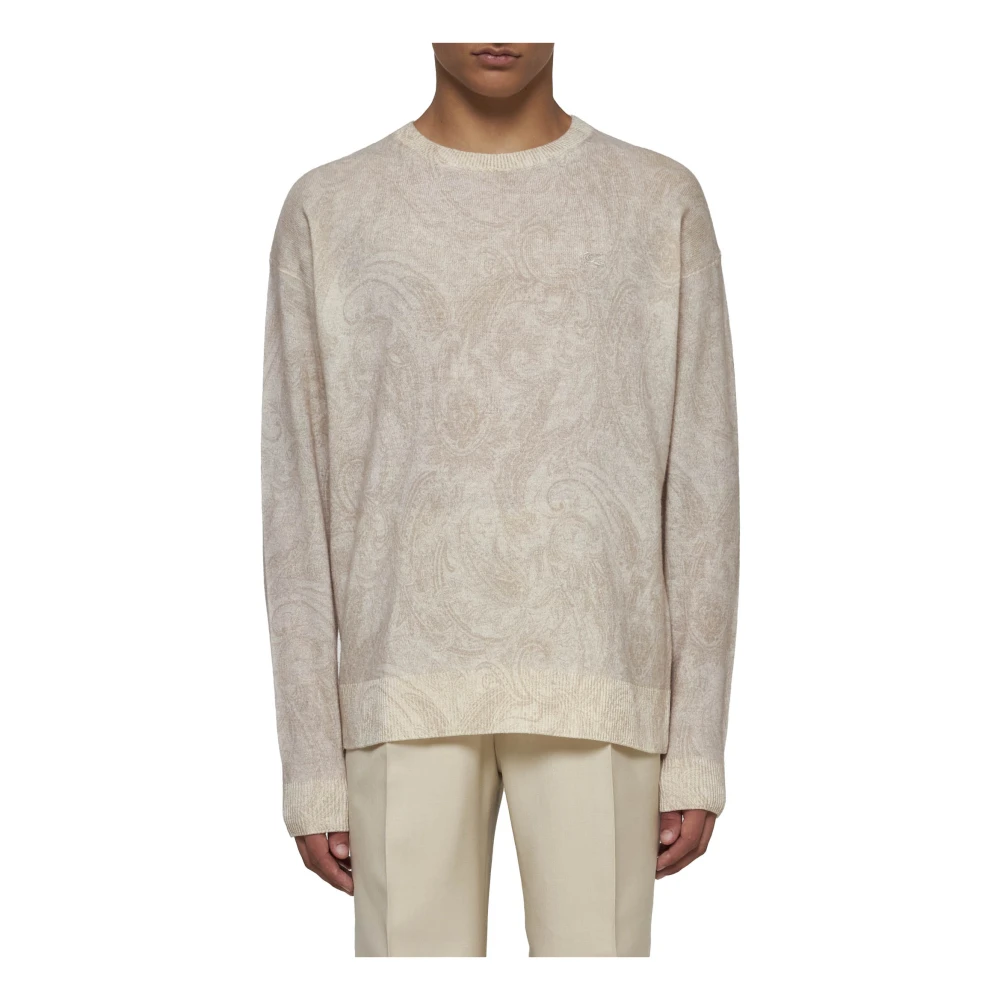 ETRO Stijlvolle Sweaters Collectie Beige Heren