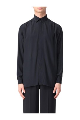 black-silk-dress-shirt