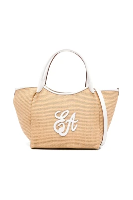 Vävd Shopper Bag i Mellanstorlek av Halm