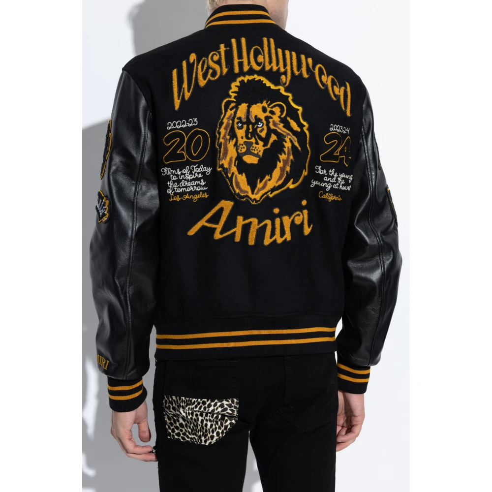 Amiri Jas met logo Black Heren