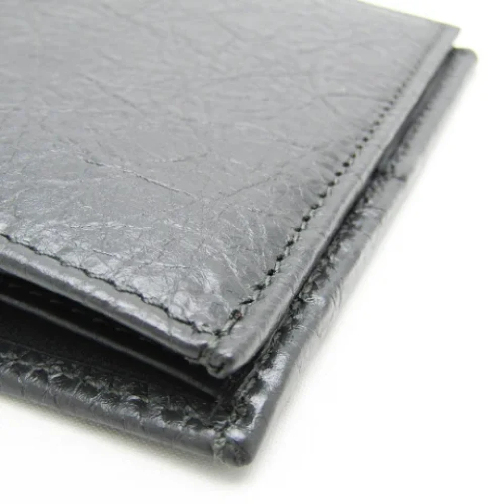 Balenciaga Vintage Pre-owned Leather wallets Black Dames