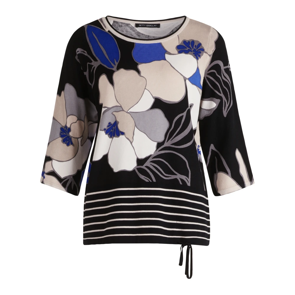 Betty Barclay Bloemen Fijngebreide Trui Multicolor Dames