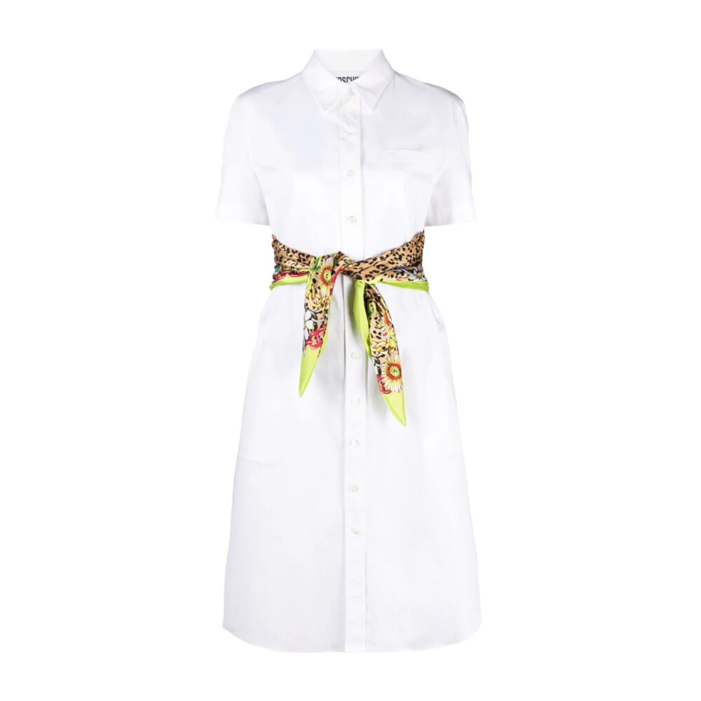 Short white dress hot sale with pockets