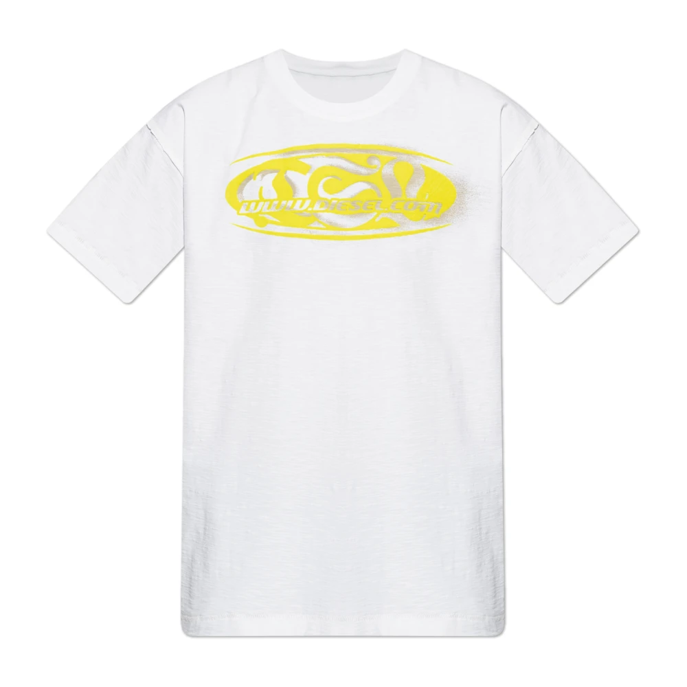 Diesel - Tops > T-Shirts - White - Diesel - Modalova