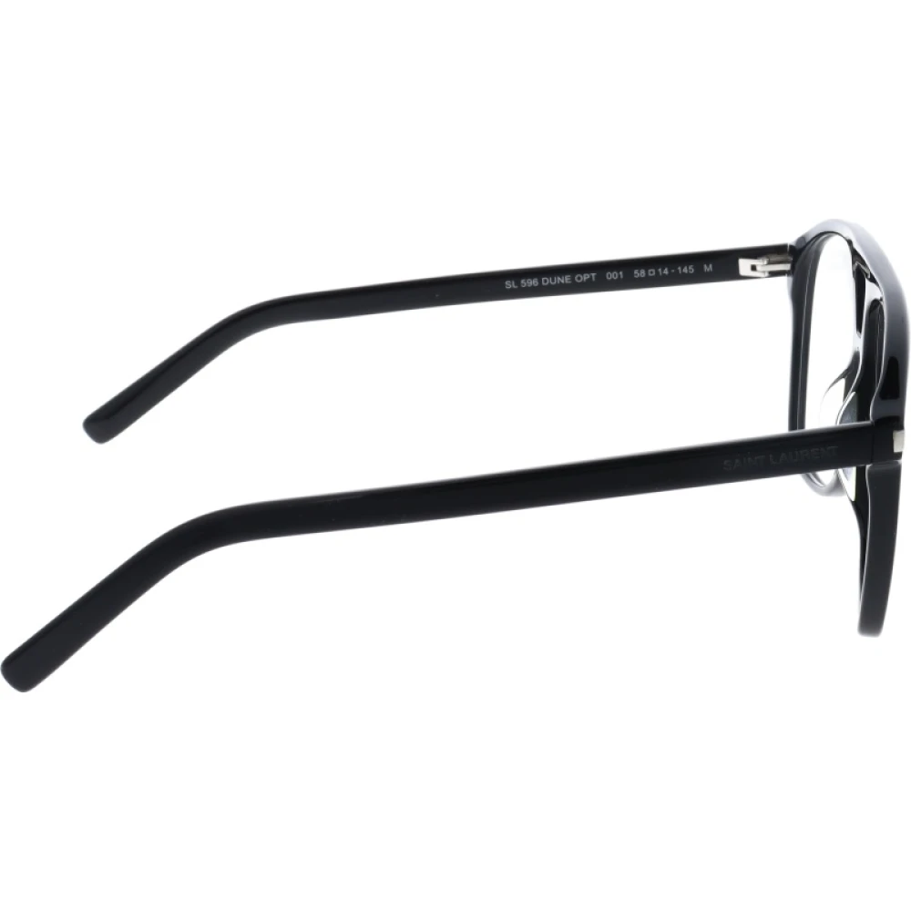 Saint Laurent Brillen op recept Black Heren