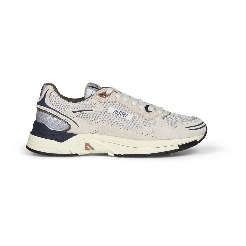 Autry Beige Sneakers, Male, 7 Uk, Hyperway Trainers