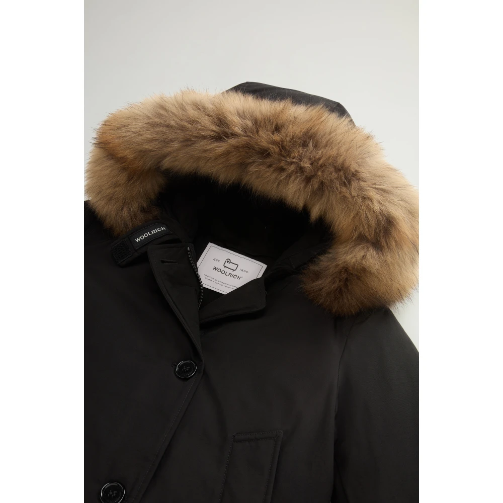 Woolrich Zwarte Arctic Parka Jas Black Dames
