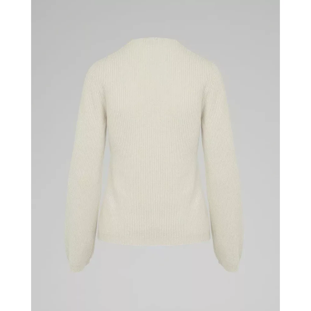 Lorena Antoniazzi Wol Kasjmier Trui Beige Dames