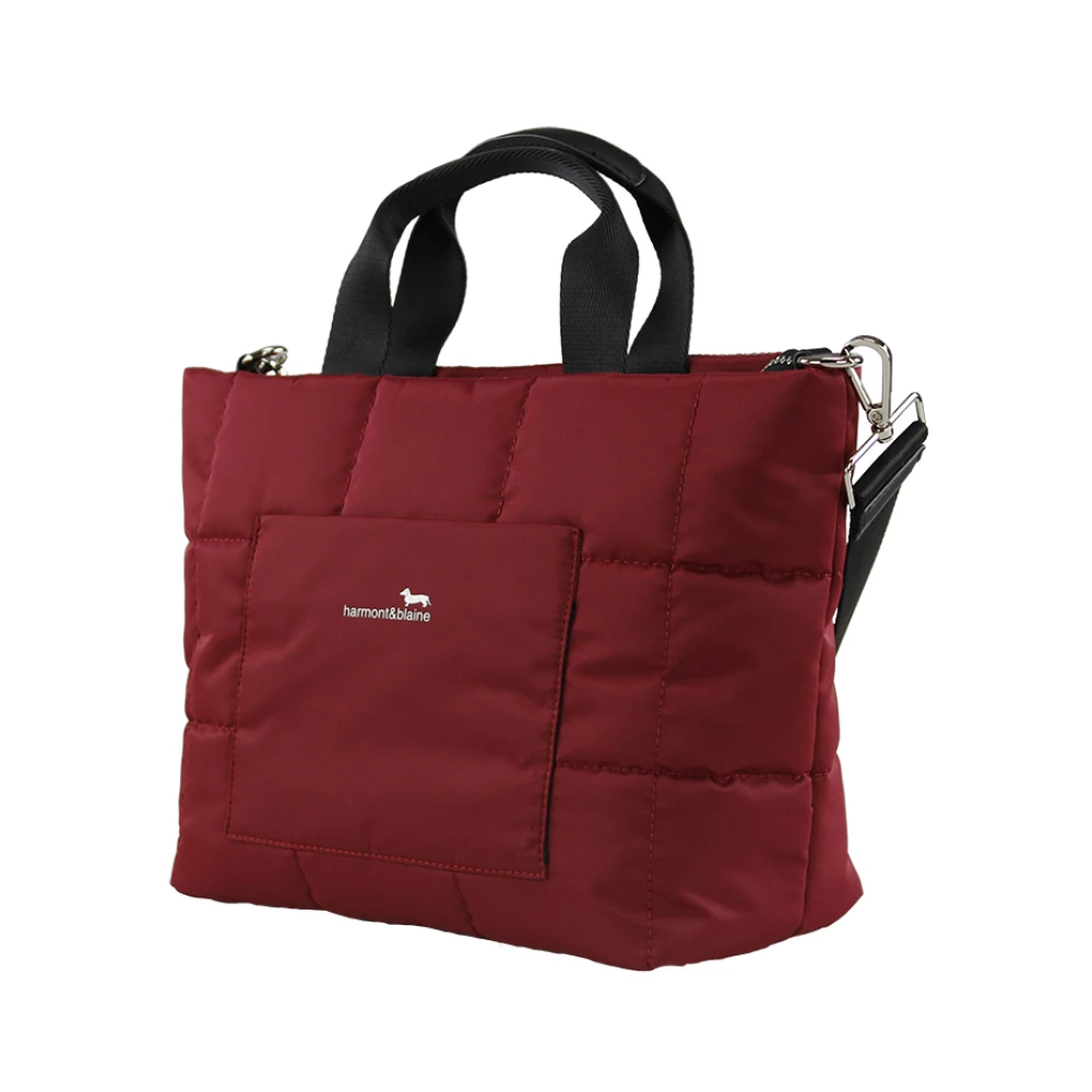 Harmont & Blaine Gewatteerde Tote Tas Rood Red Dames