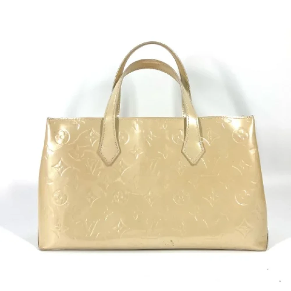 Louis Vuitton Vintage Pre-owned Fabric louis-vuitton-bags Beige Dames