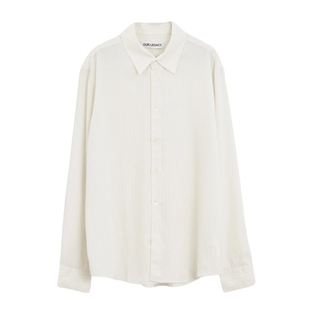 Our Legacy Stijlvolle Overhemden Collectie White Dames