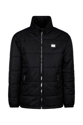 black-high-neck-quilted-jacket