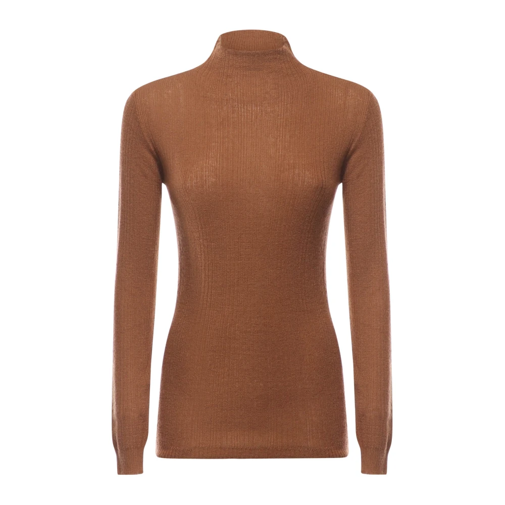 Pinko Women's Brown Turtlenecks, Xs, Turtleneck