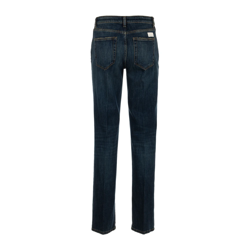 Nine In The Morning Denim Jeans Luce Straight Blue Dames