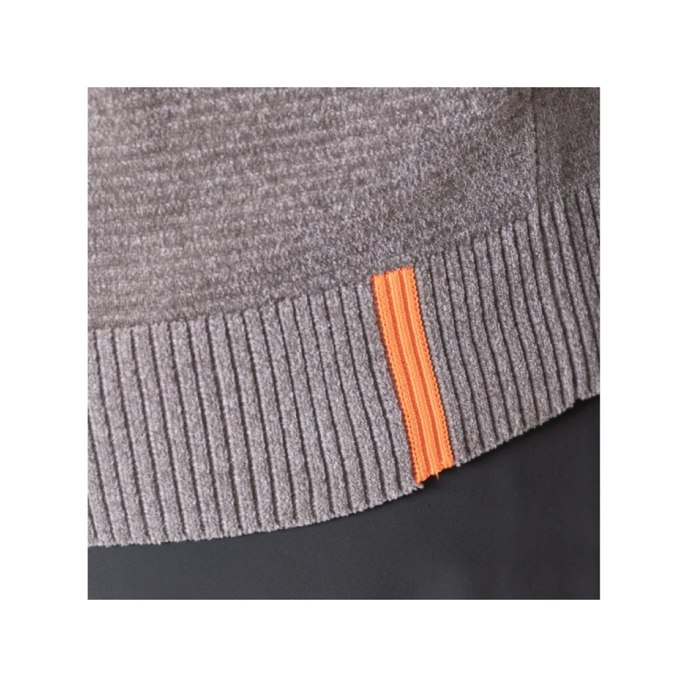 RRD Taupe Zip-Up Vest Gray Heren
