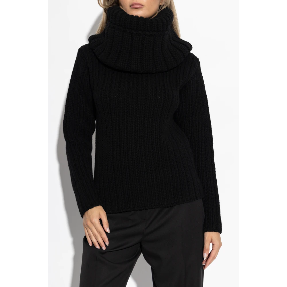 alexander mcqueen Wollen Turtleneck Black Dames