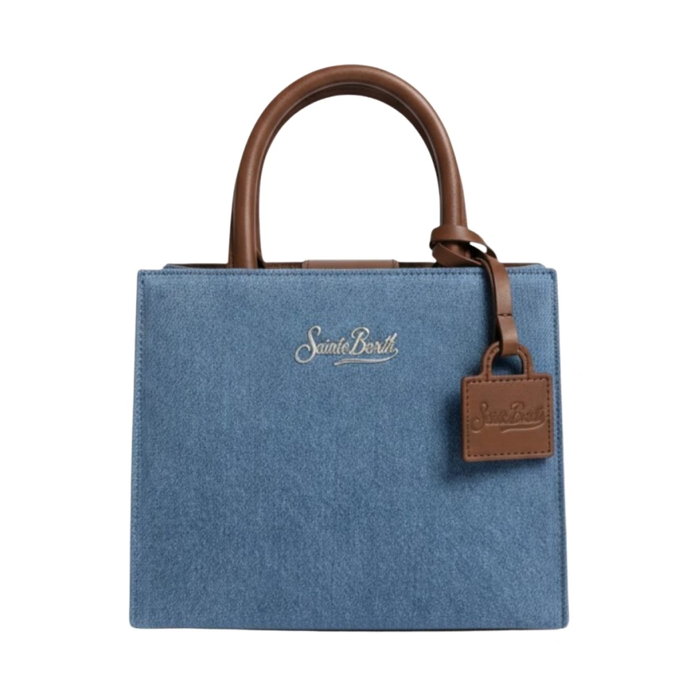 Mc2 Saint Barth Blue Handbags, Female, One Size, Shop Mini Hand Bag