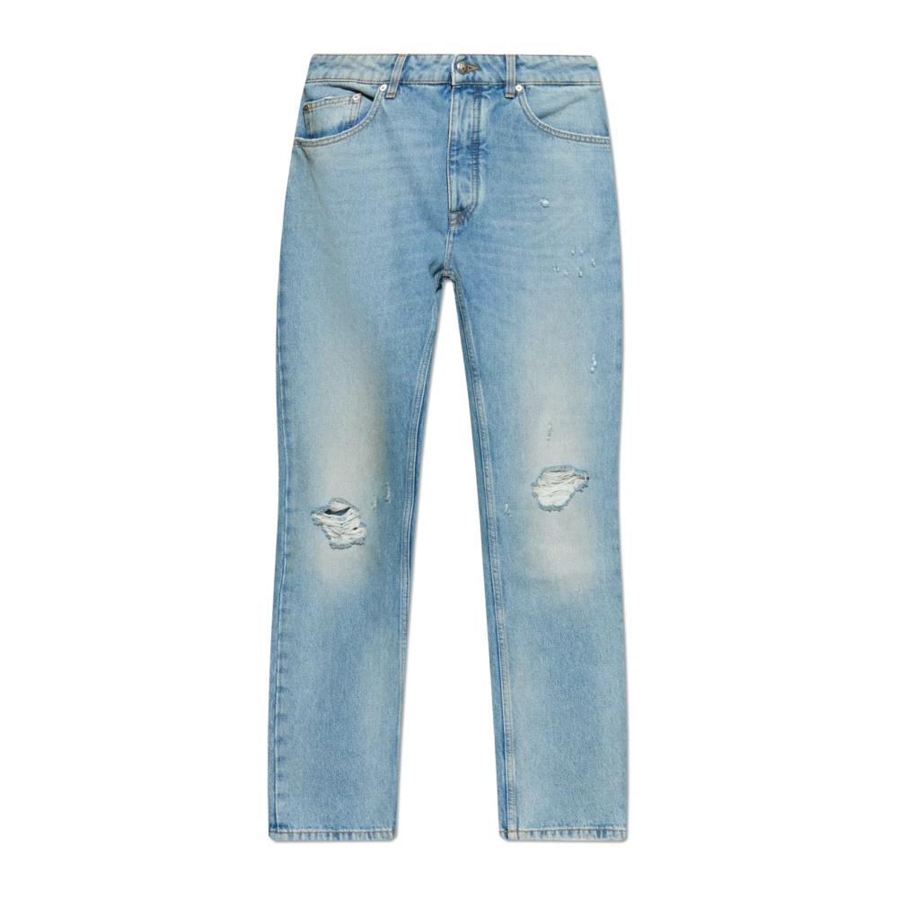 Palm Angels Jeans met vintage-effect Blue Heren