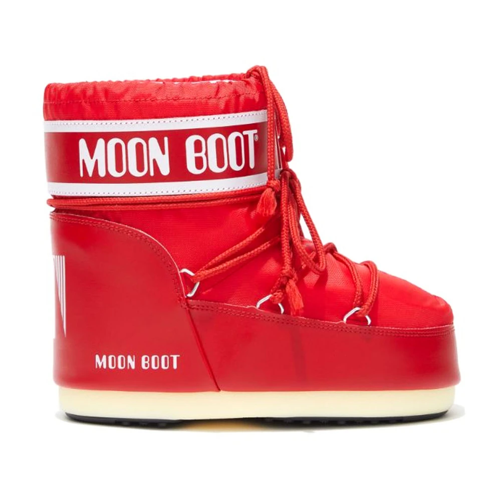 Moon Boot Icon Low Rosso Slip-On Boot Red, Unisex