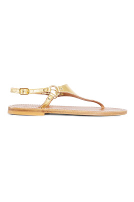 gold-leather-sandal-with-metallic-finish
