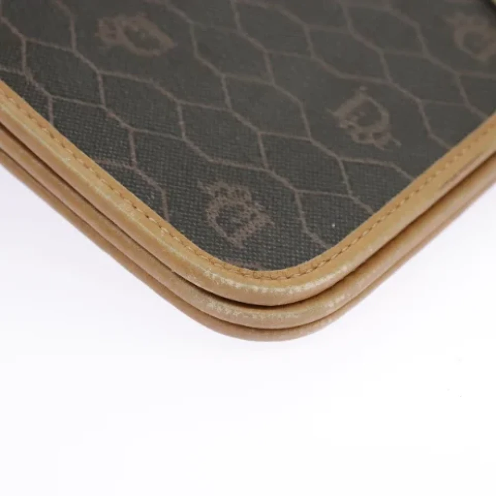 Dior Vintage Pre-owned Canvas dior-bags Brown Dames