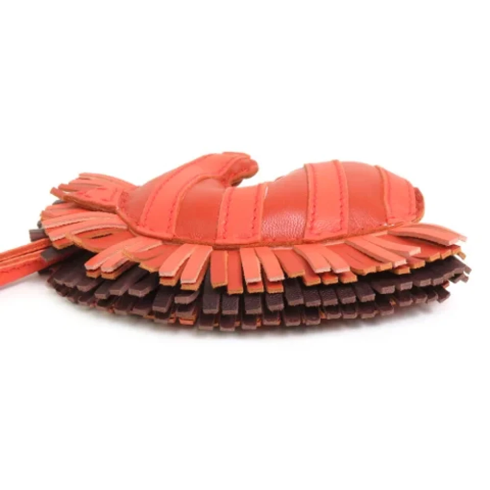 Hermès Vintage Pre-owned Fabric key-holders Orange Dames