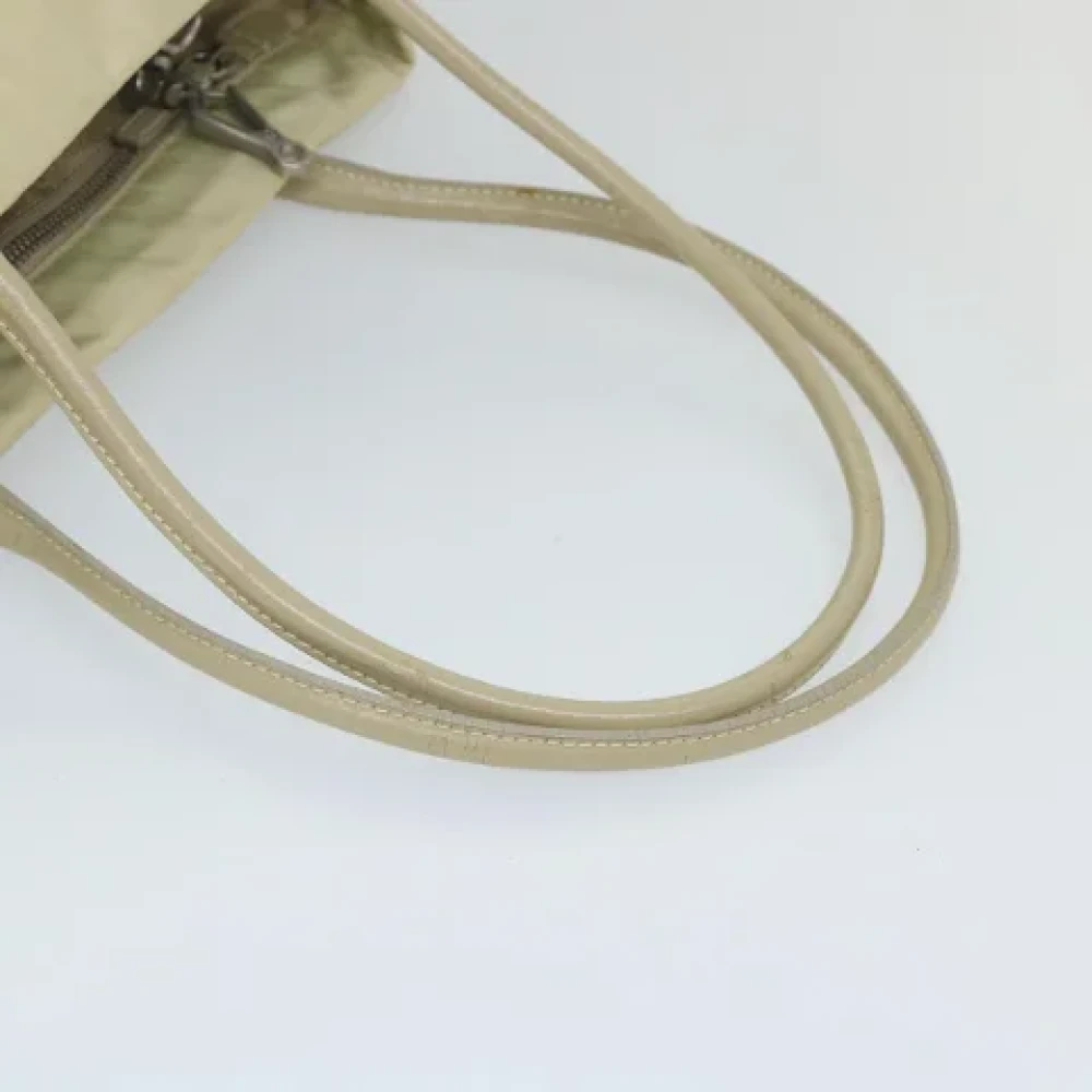 Prada Vintage Pre-owned Nylon prada-bags White Dames