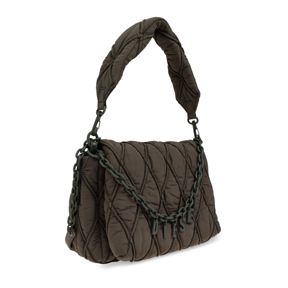 Diesel Schoudertas Charm-D Schouder Green Dames