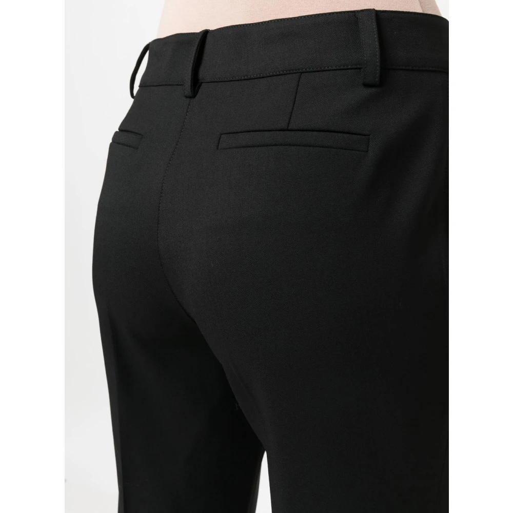 P.a.r.o.s.h. Zwarte Tailored Broek Black Dames