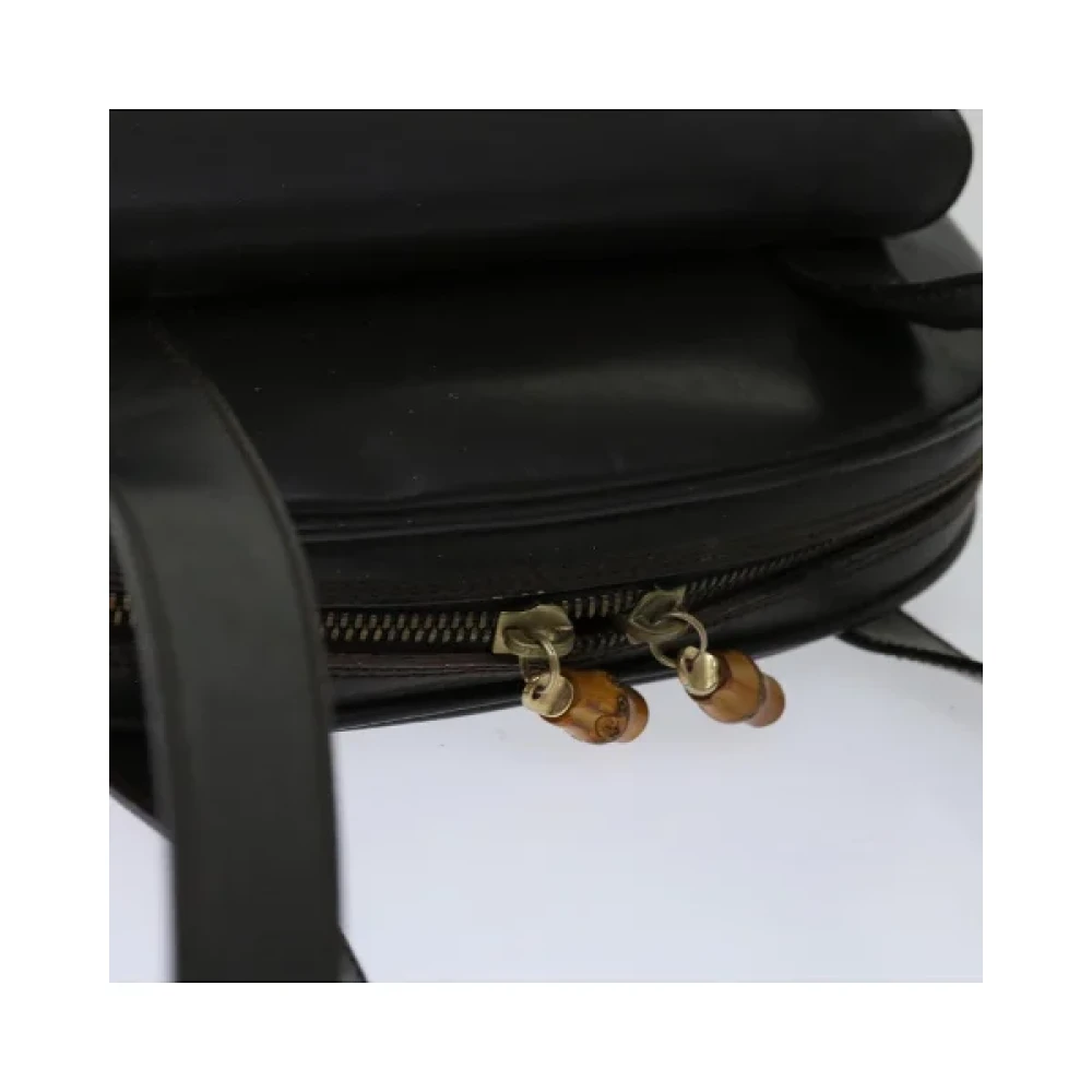 Gucci Vintage Pre-owned Leather gucci-bags Brown Dames