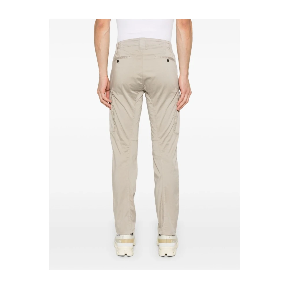 C.P. Company Cargo broek met bril detail Green Heren