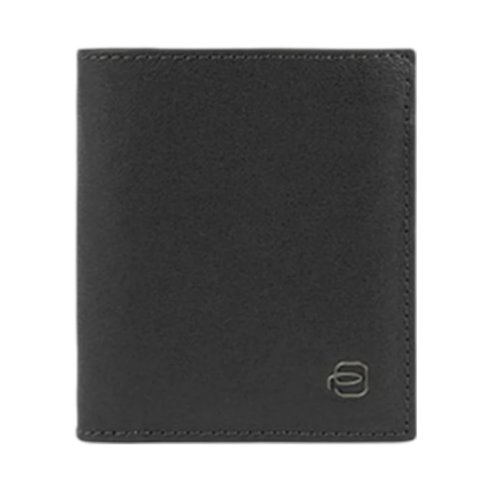 Piquadro Men's Black Leather Wallet And Cardholder - Wallets & Cardholders - One Size - Accessories