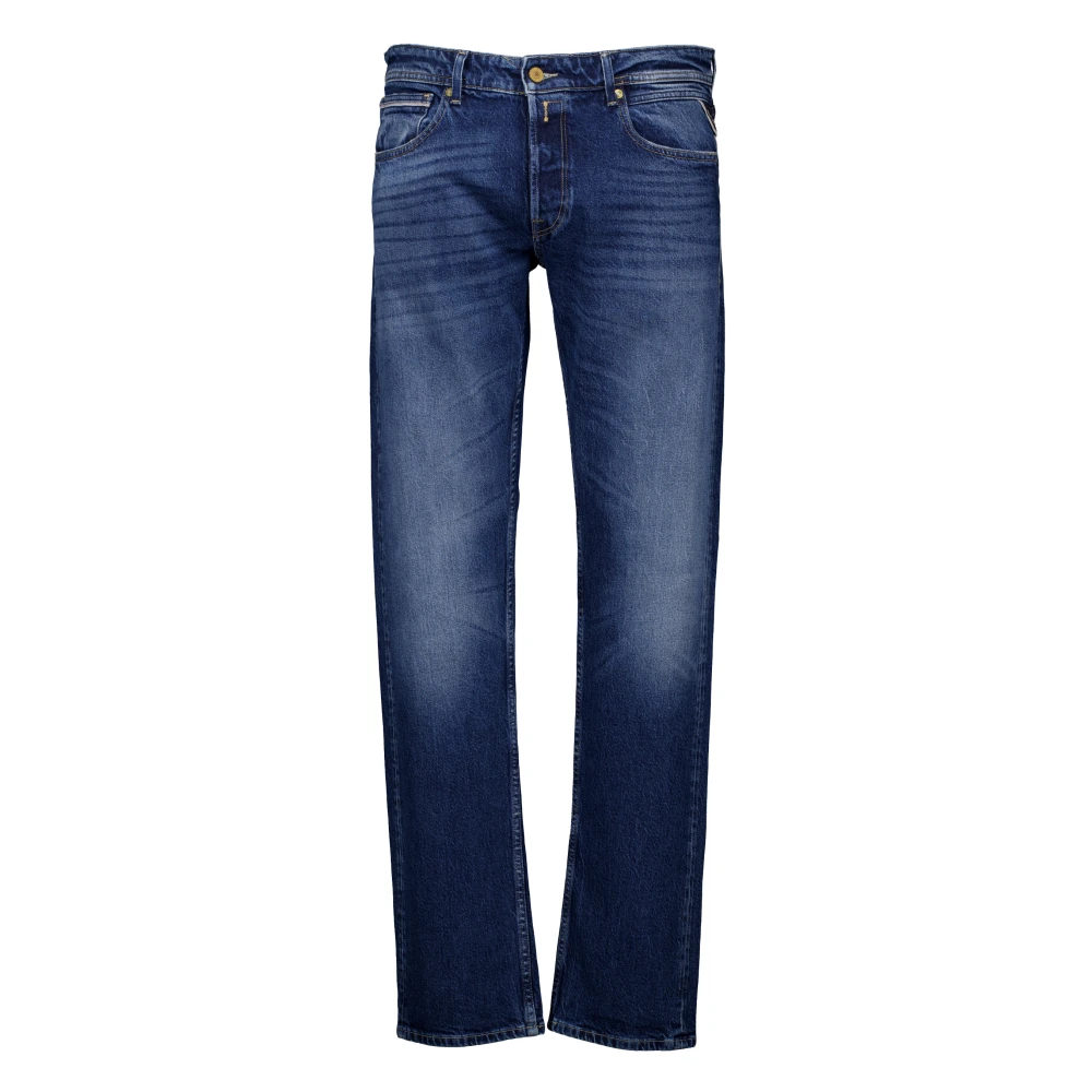 Replay Straight fit jeans in 5-pocketmodel model 'Grover'