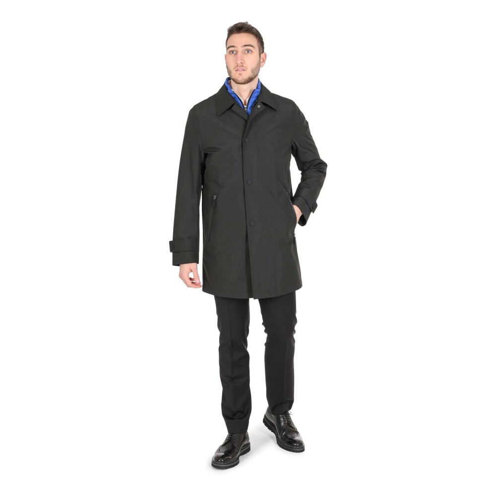 Cappotto clearance nero uomo