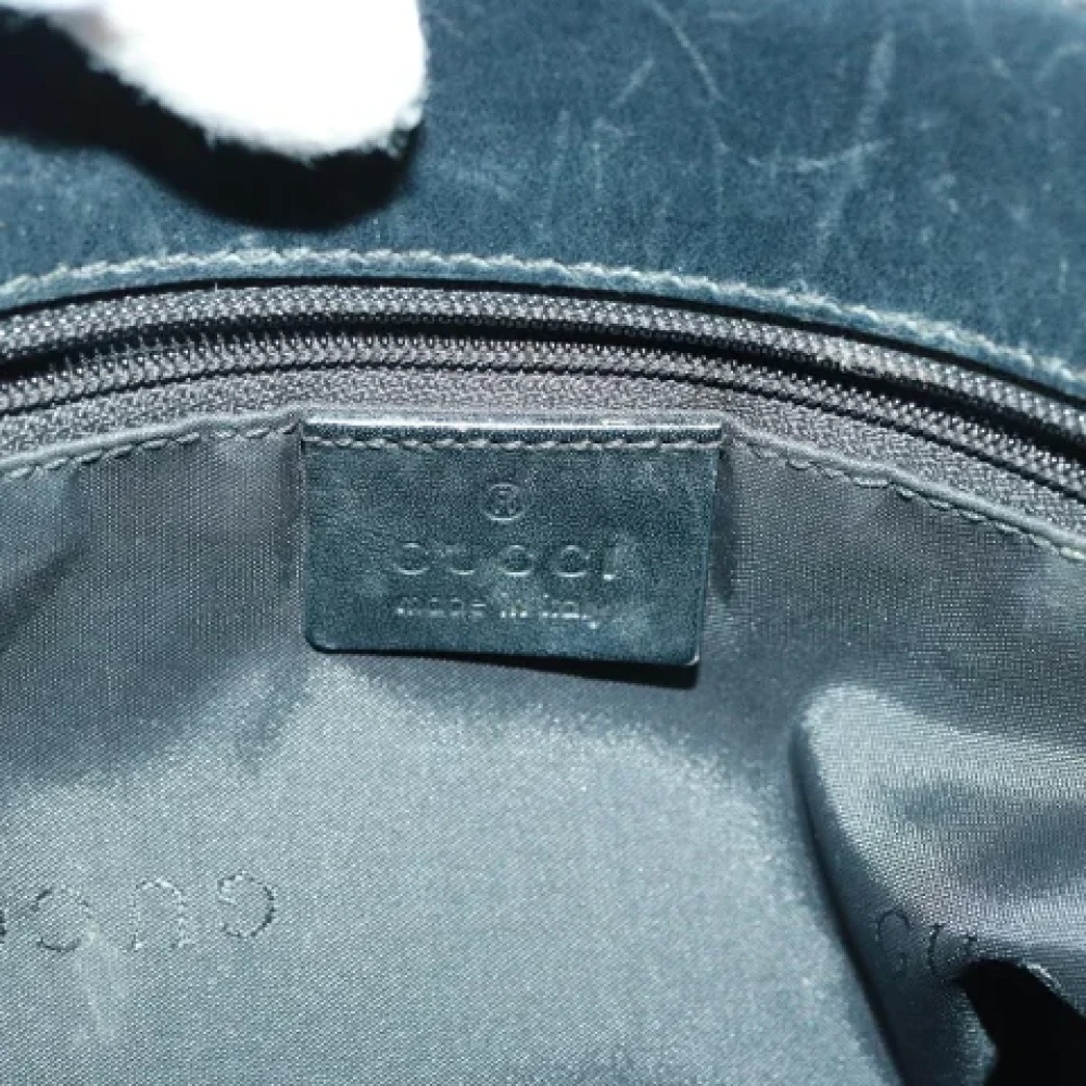 Gucci Vintage Pre-owned Fabric gucci-bags Black Dames