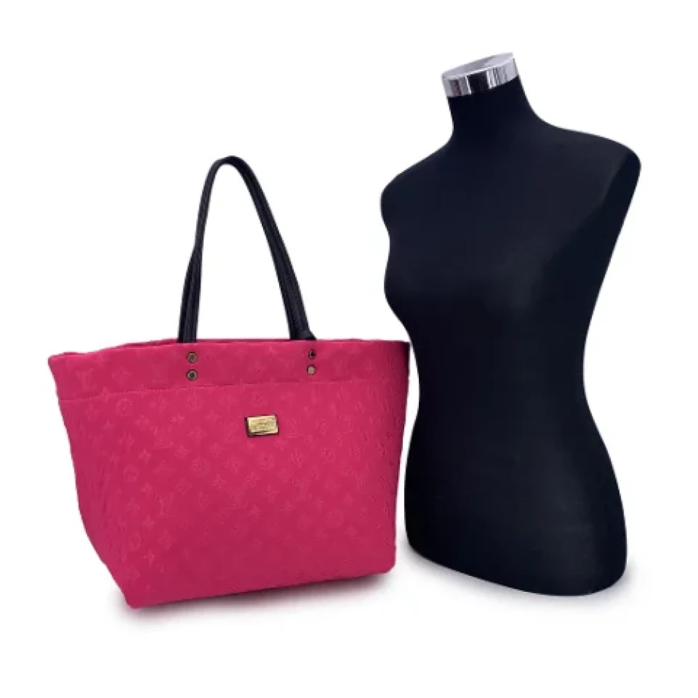 Louis Vuitton Vintage Pre-owned Fabric shoulder-bags Pink Dames
