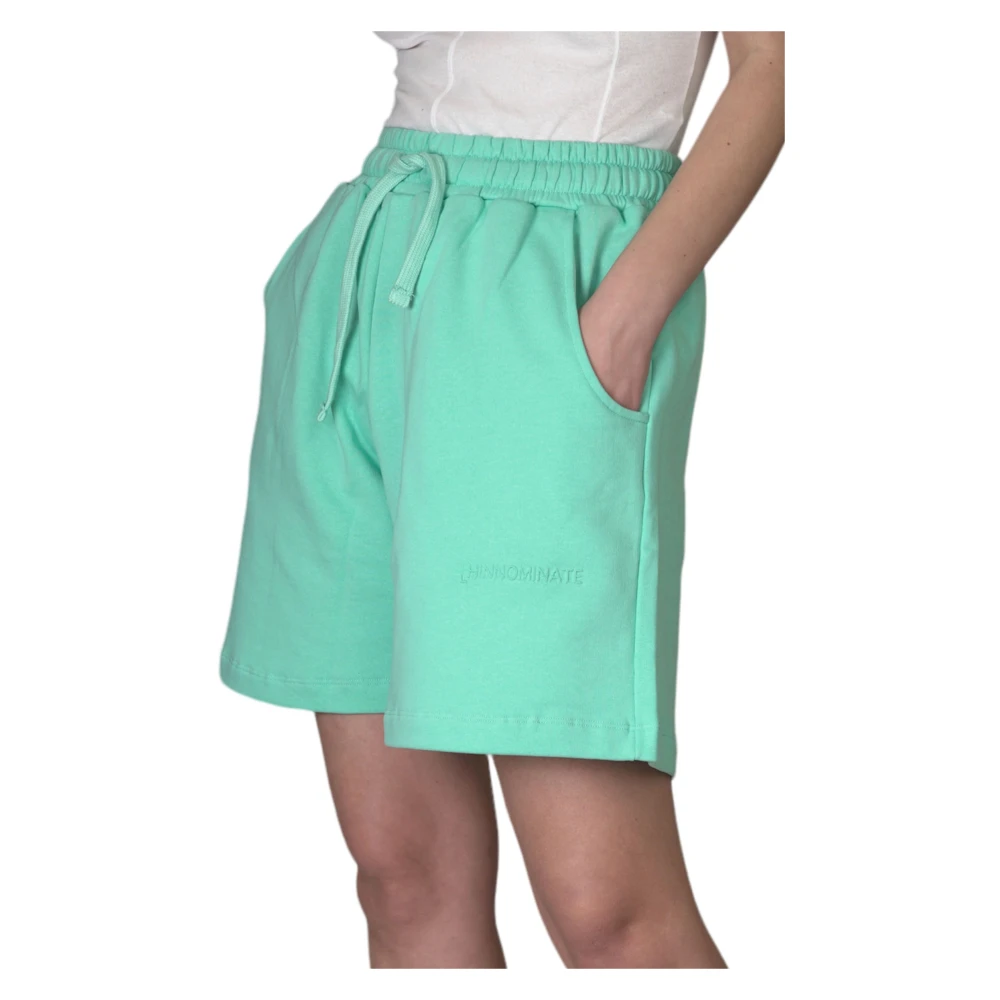 Hinnominate Menta Sweat Shorts Green Dames