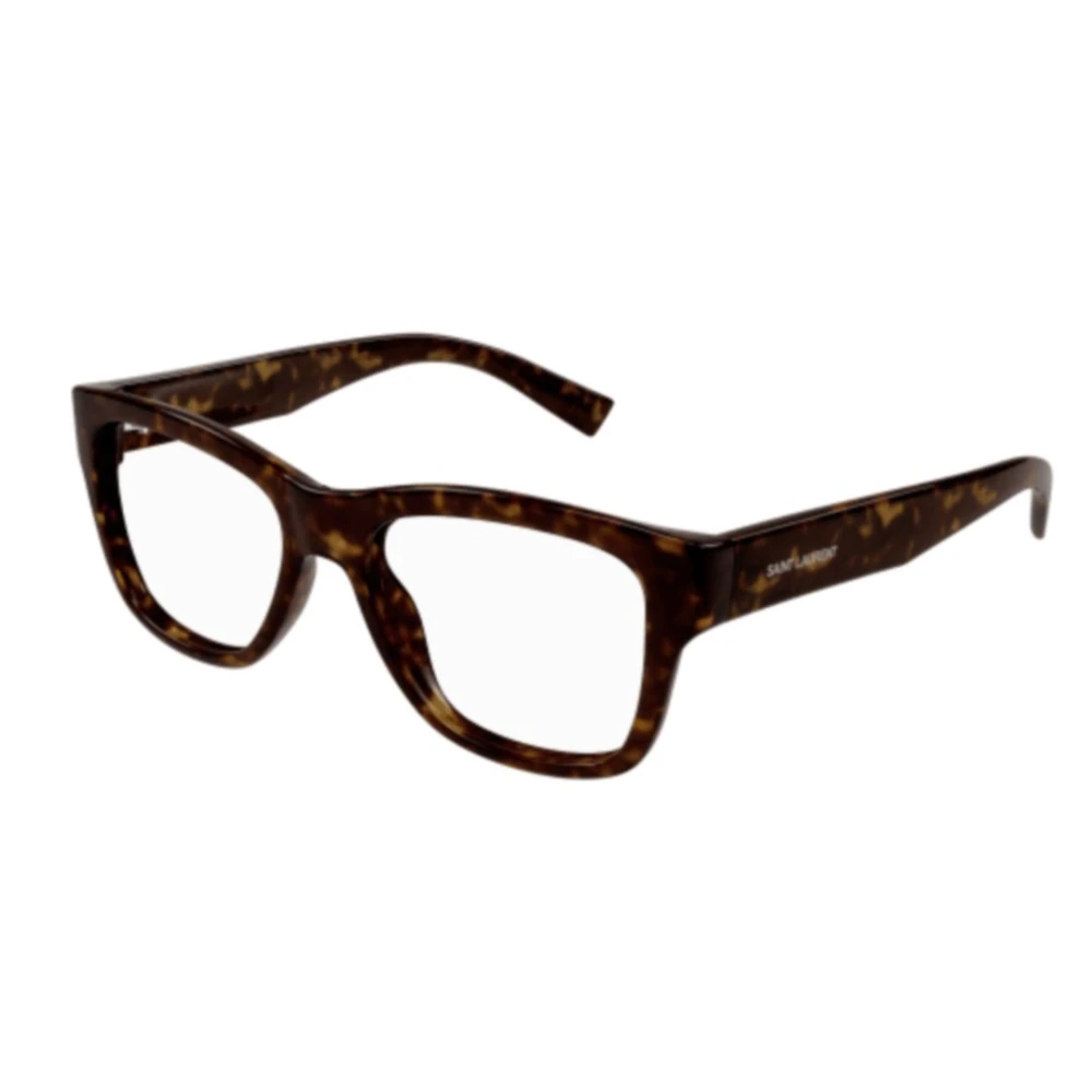 Saint Laurent Verhoog je stijl met deze gerecyclede acetaatbrillen Brown Unisex