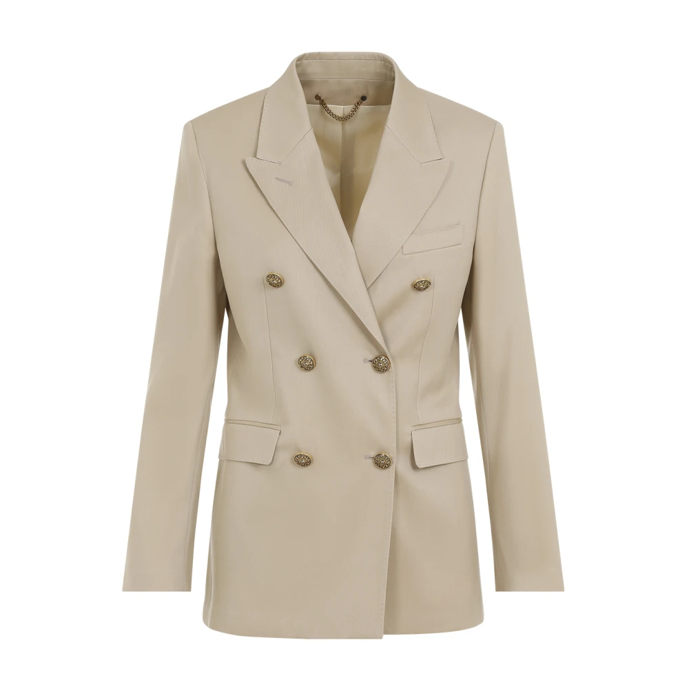 Golden Goose Neutrale Blazer voor Vrouwen Aw24 Beige Dames